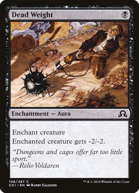 Dead Weight from Shadows over Innistrad