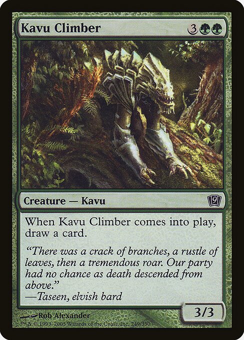 Kavu Climber from Ninth Edition