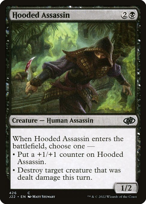 Hooded Assassin highlighted card art