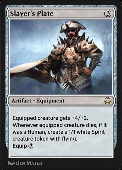 Slayer's Plate highlighted card art