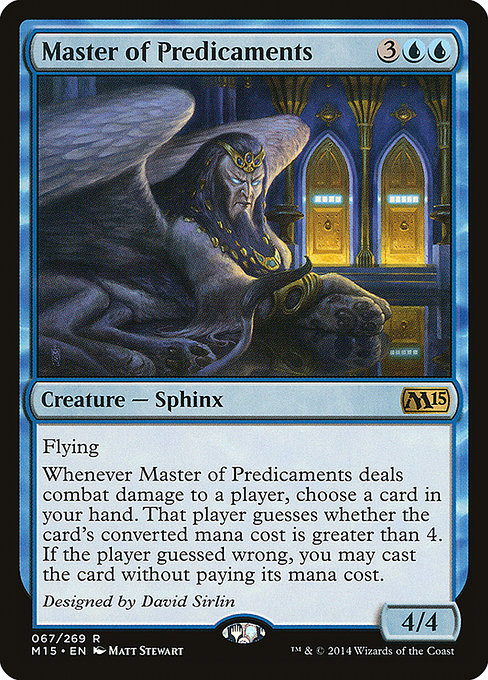 Master of Predicaments highlighted card art