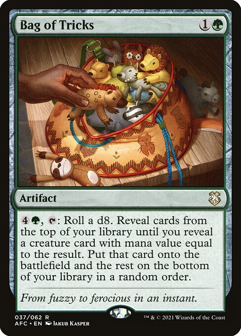 Bag of Tricks from Forgotten Realms Commander