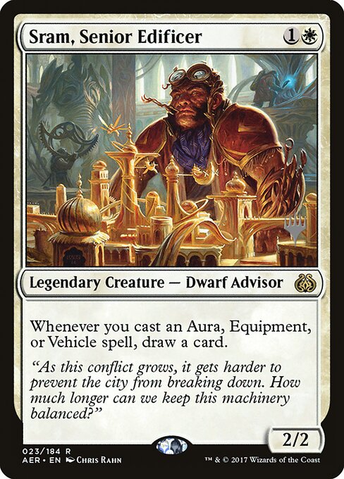 Sram, Senior Edificer from Aether Revolt Promos