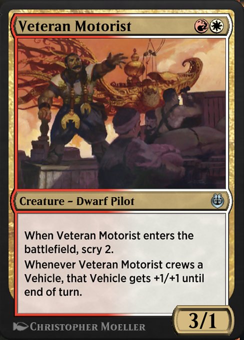 Veteran Motorist from Kaladesh Remastered