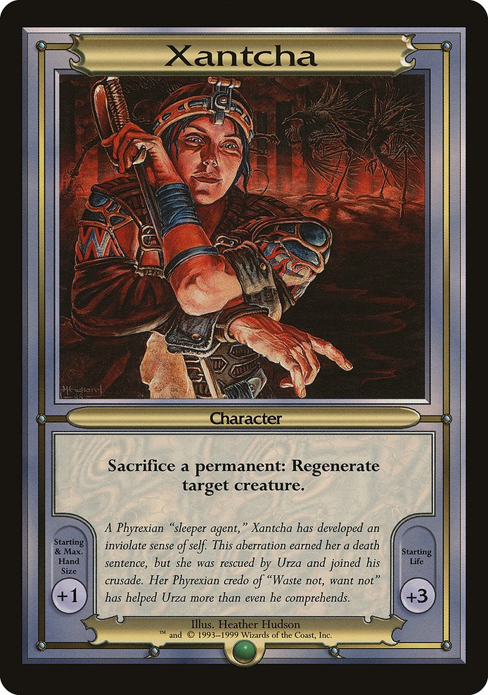 Xantcha highlighted card art