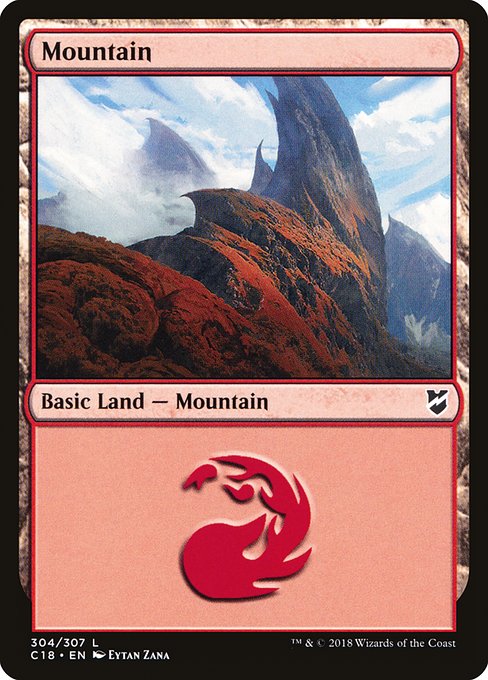 Mountain from Commander 2018