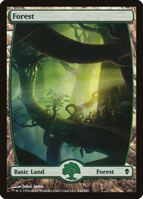 Forest from Zendikar