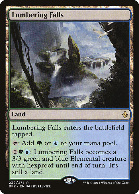 Lumbering Falls from Battle for Zendikar