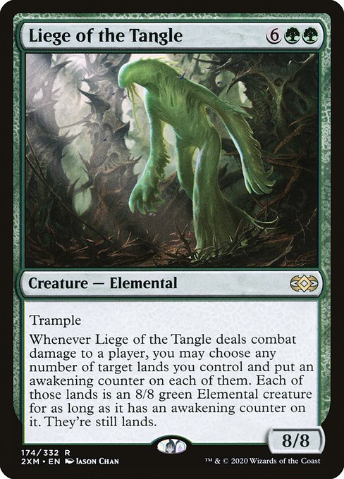 Liege of the Tangle highlighted card art