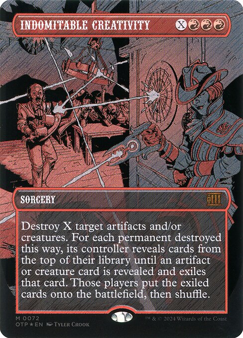 Indomitable Creativity from Breaking News