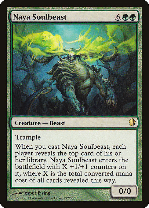 Naya Soulbeast highlighted card art