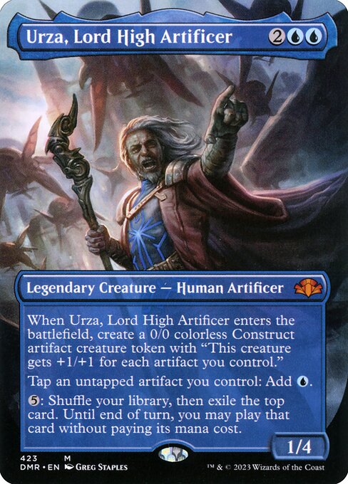 Urza, Lord High Artificer from Dominaria Remastered