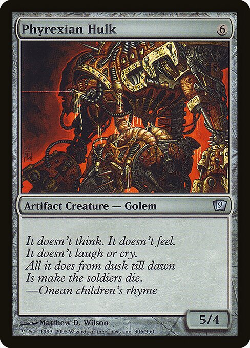 Phyrexian Hulk from Ninth Edition