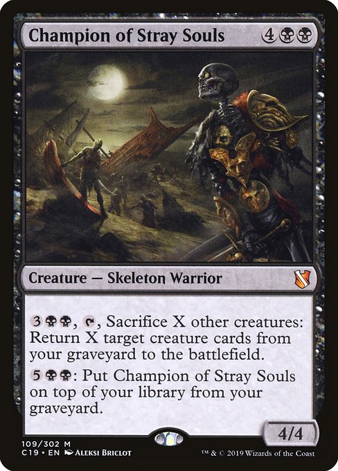 Champion of Stray Souls highlighted card art