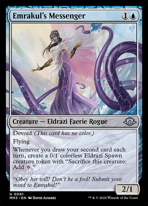 Emrakul's Messenger highlighted card art