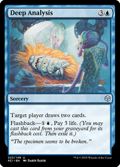 Deep Analysis from Legendary Cube Prize Pack