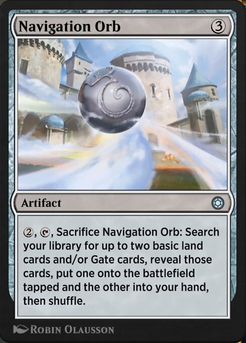 Navigation Orb highlighted card art