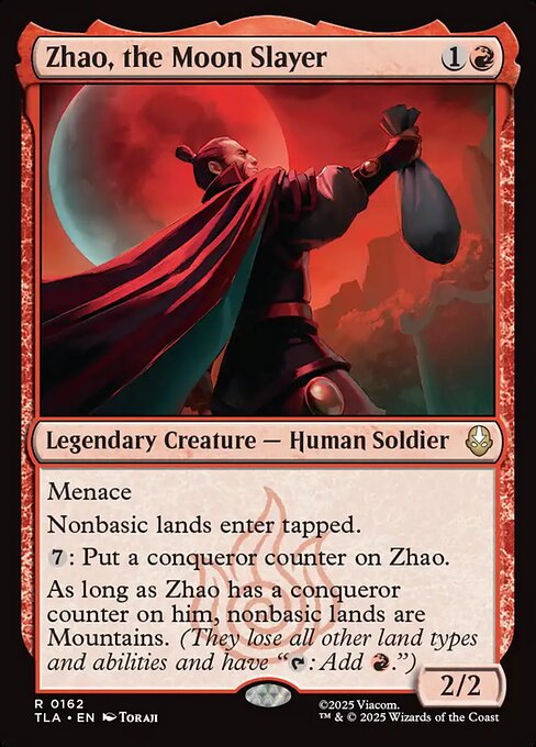 Zhao, the Moon Slayer from Avatar: The Last Airbender