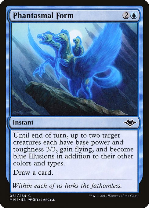 Phantasmal Form from Modern Horizons