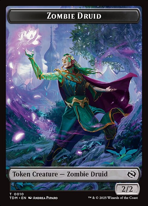 Zombie Druid highlighted card art