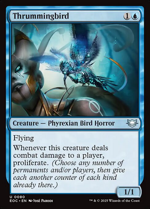 Thrummingbird highlighted card art