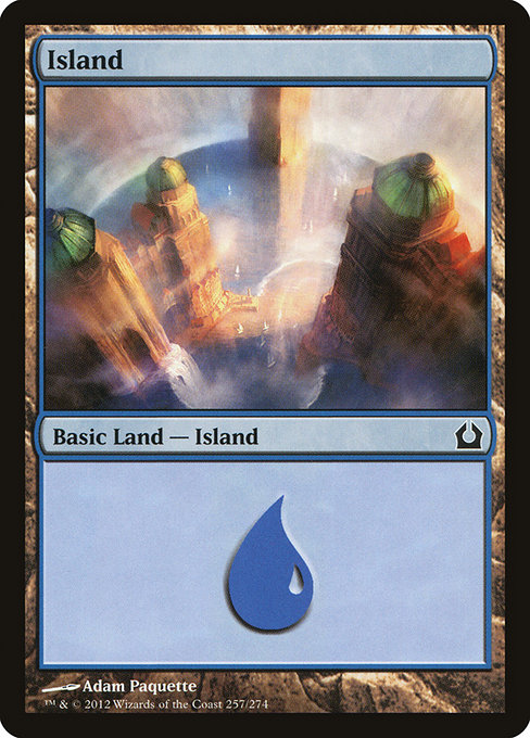 Island from Return to Ravnica
