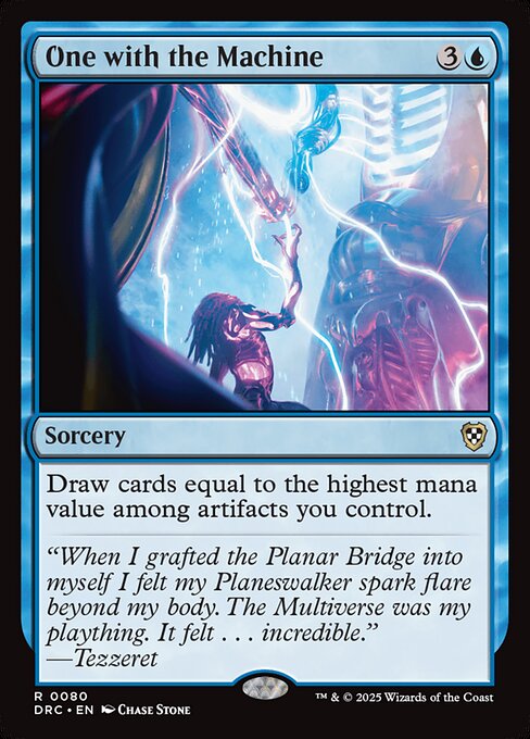 One with the Machine highlighted card art