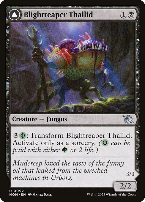 Blightreaper Thallid // Blightsower Thallid from March of the Machine