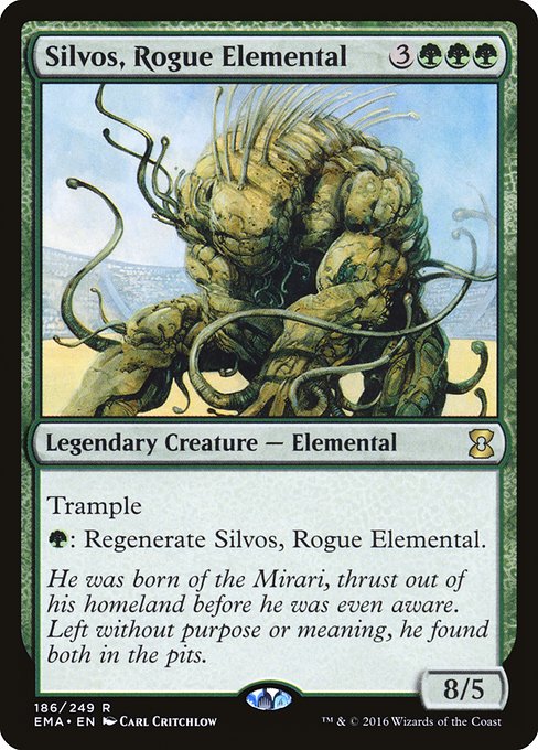 Silvos, Rogue Elemental from Eternal Masters