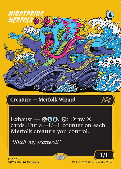 Mindspring Merfolk from Aetherdrift