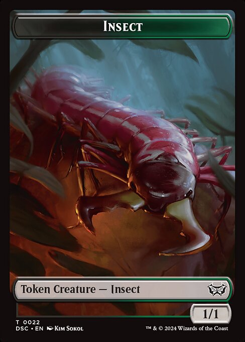 Insect highlighted card art