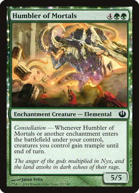 Humbler of Mortals highlighted card art