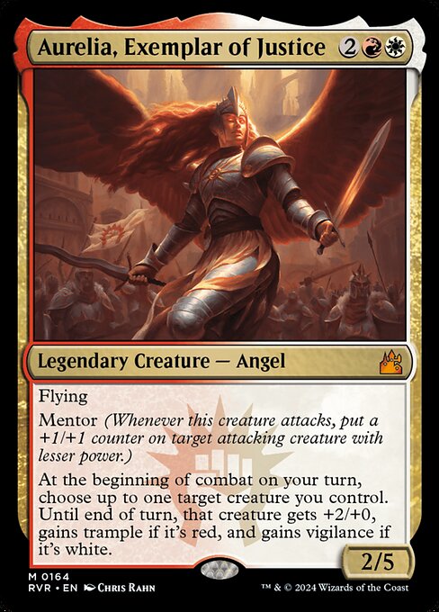 Aurelia, Exemplar of Justice from Ravnica Remastered