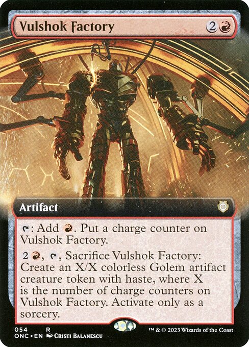 Vulshok Factory from Phyrexia: All Will Be One Commander