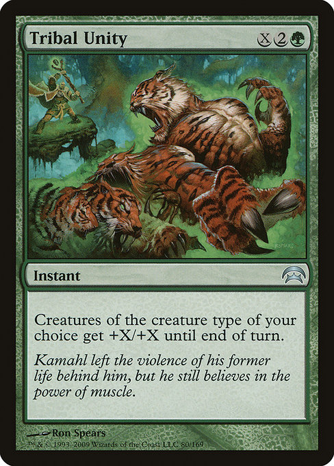 Tribal Unity highlighted card art
