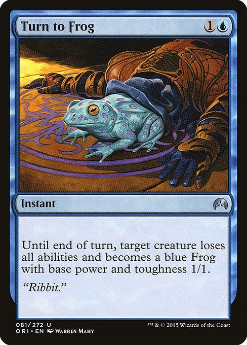 Turn to Frog from Magic Origins