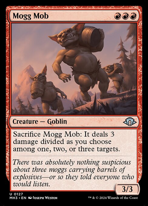 Mogg Mob highlighted card art