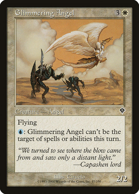 Glimmering Angel highlighted card art