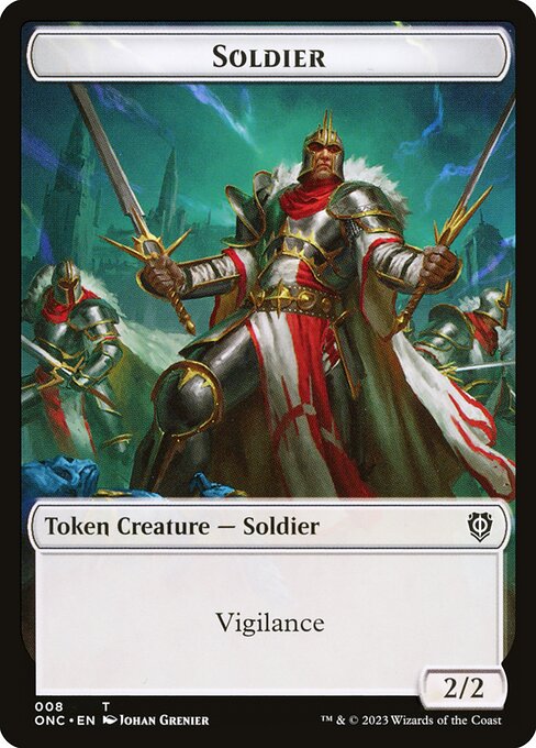 Soldier highlighted card art