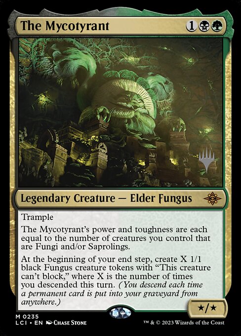 The Mycotyrant from The Lost Caverns of Ixalan Promos