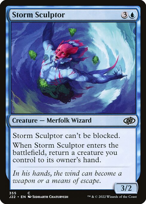 Storm Sculptor highlighted card art