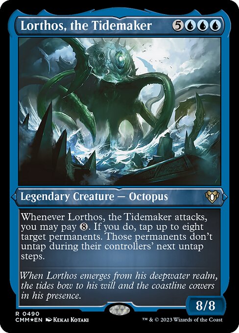 Lorthos, the Tidemaker from Commander Masters