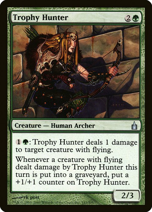Trophy Hunter highlighted card art