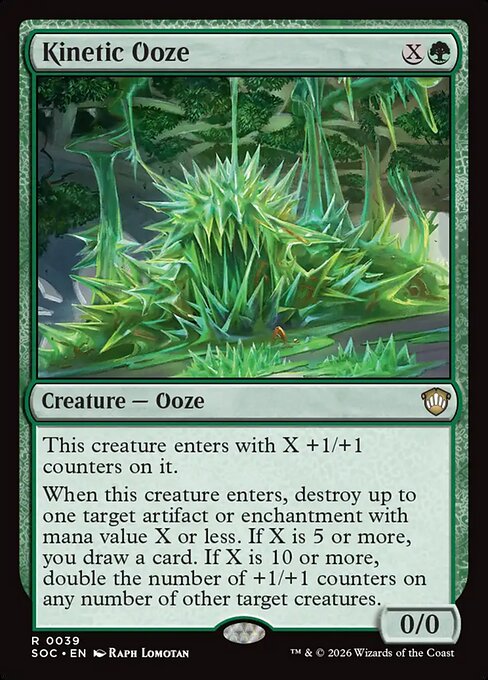 Kinetic Ooze highlighted card art