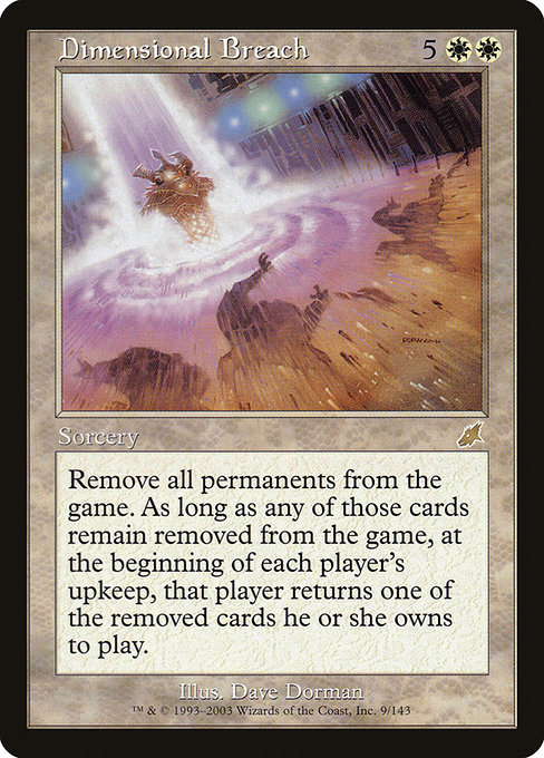 Dimensional Breach highlighted card art