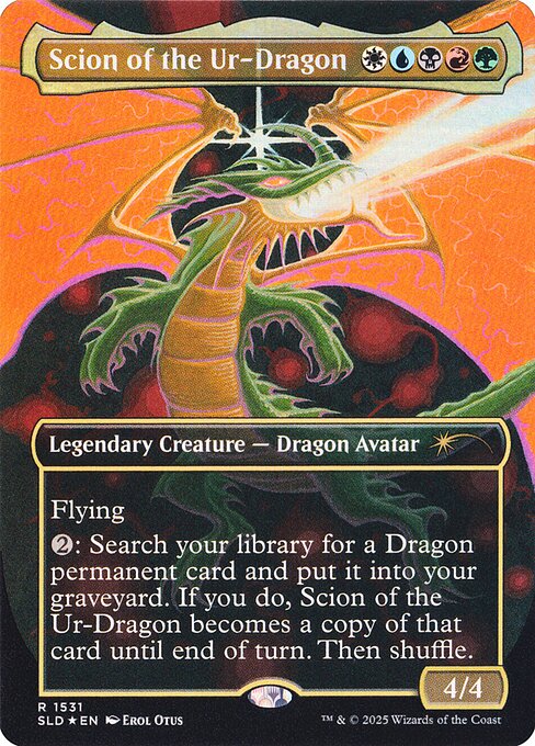 Scion of the Ur-Dragon highlighted card art