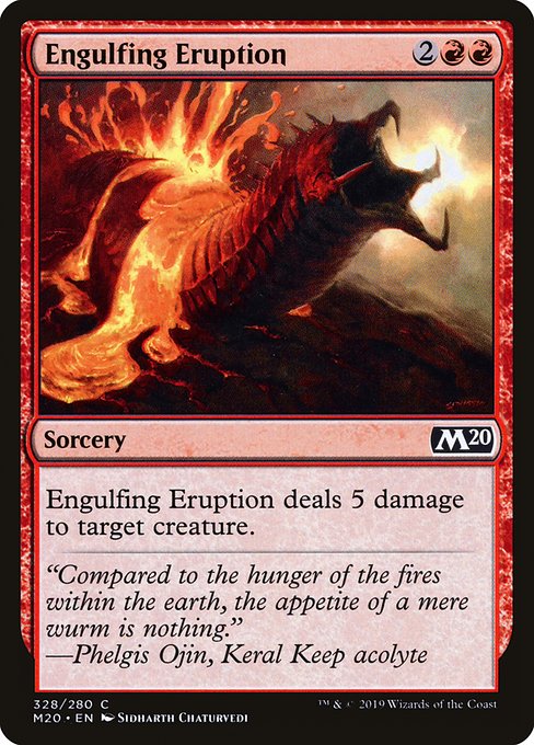 Engulfing Eruption highlighted card art