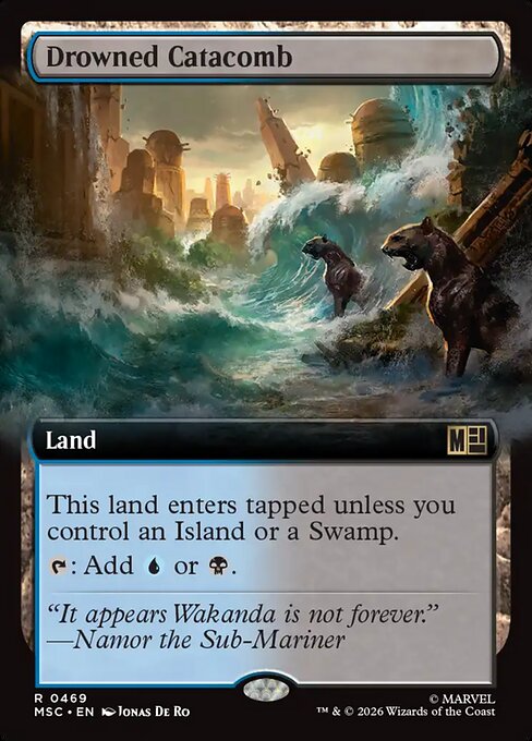Drowned Catacomb from Marvel Super Heroes Commander
