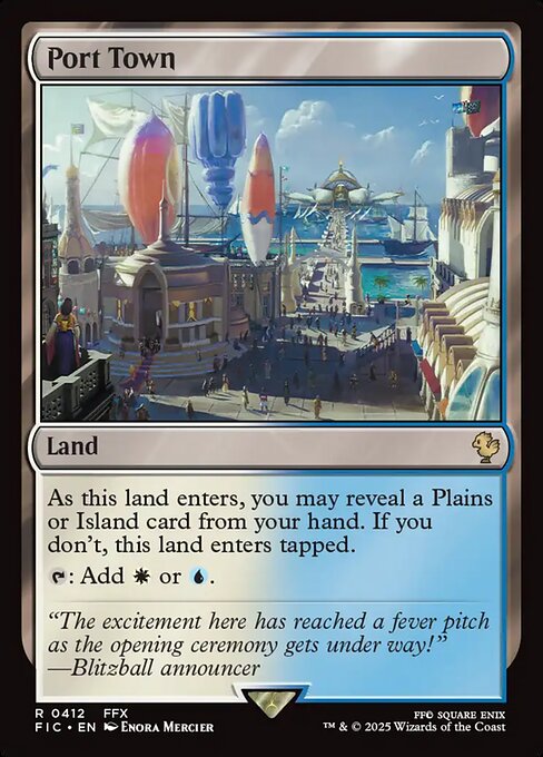 Port Town highlighted card art