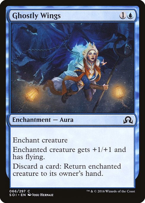 Ghostly Wings highlighted card art
